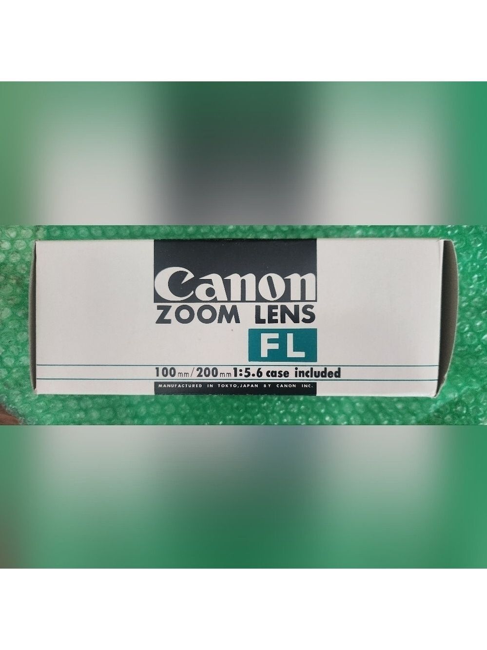Canon FL Zoom Lens 100-200mm f/5.6 for Film SLR with Case and Caps